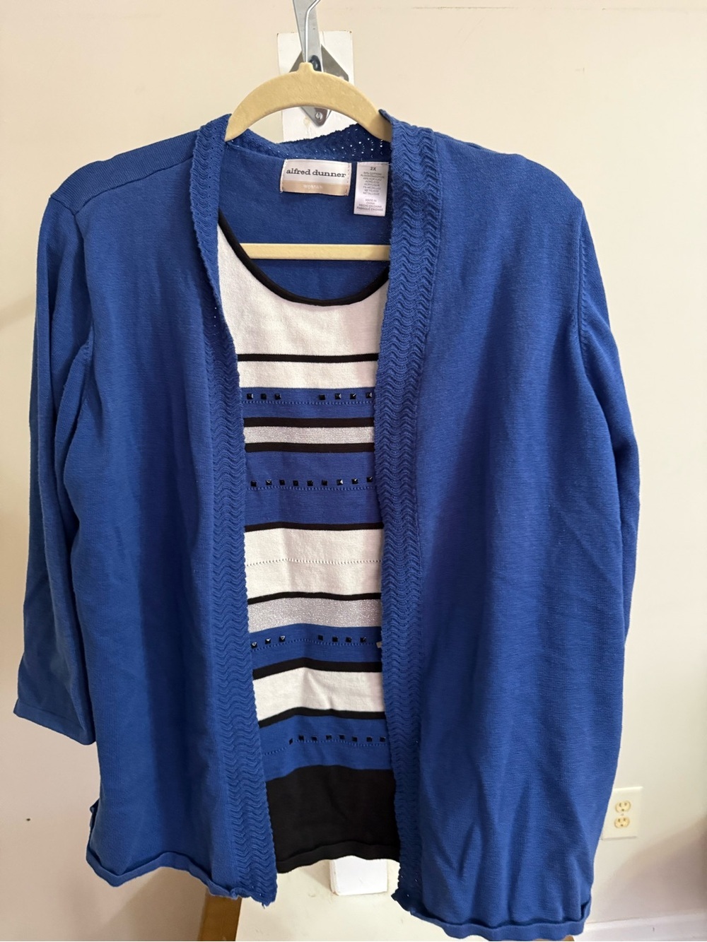 Alfred Dunner Sweater Set